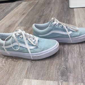 Denim old school design vans - FREE SHIPPING